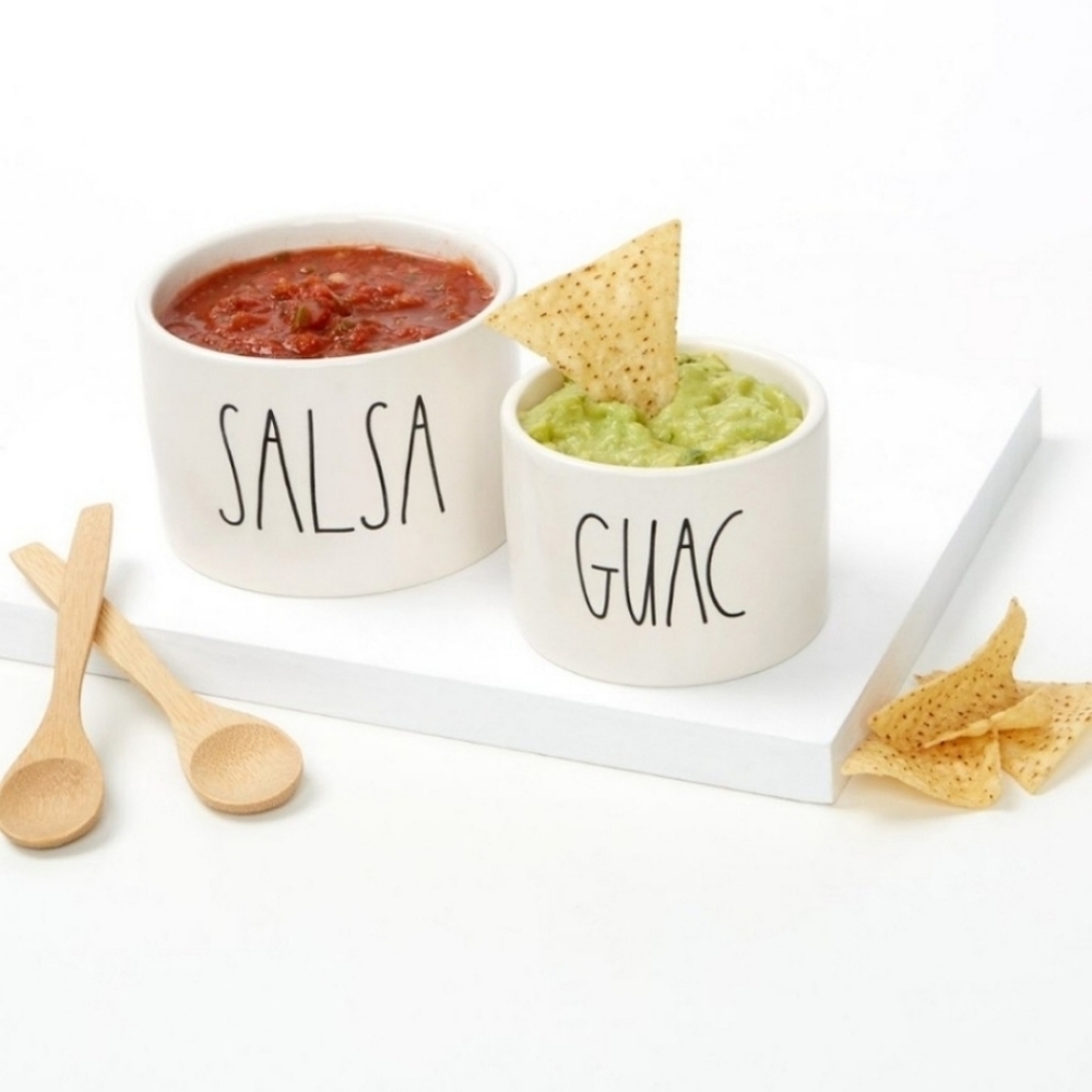 Rae Dunn Guac & Salsa bowls never opened